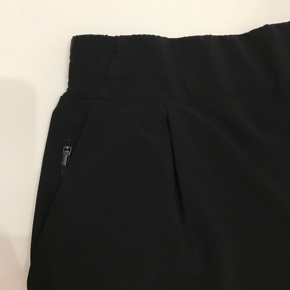 Athleta Black Cropped Ankle Pants Wide-Leg - Picture 6 of 16